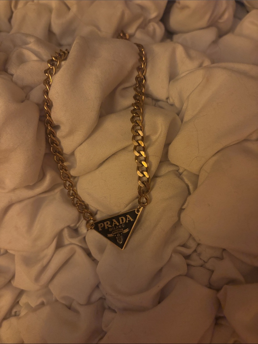 Triangle necklace
